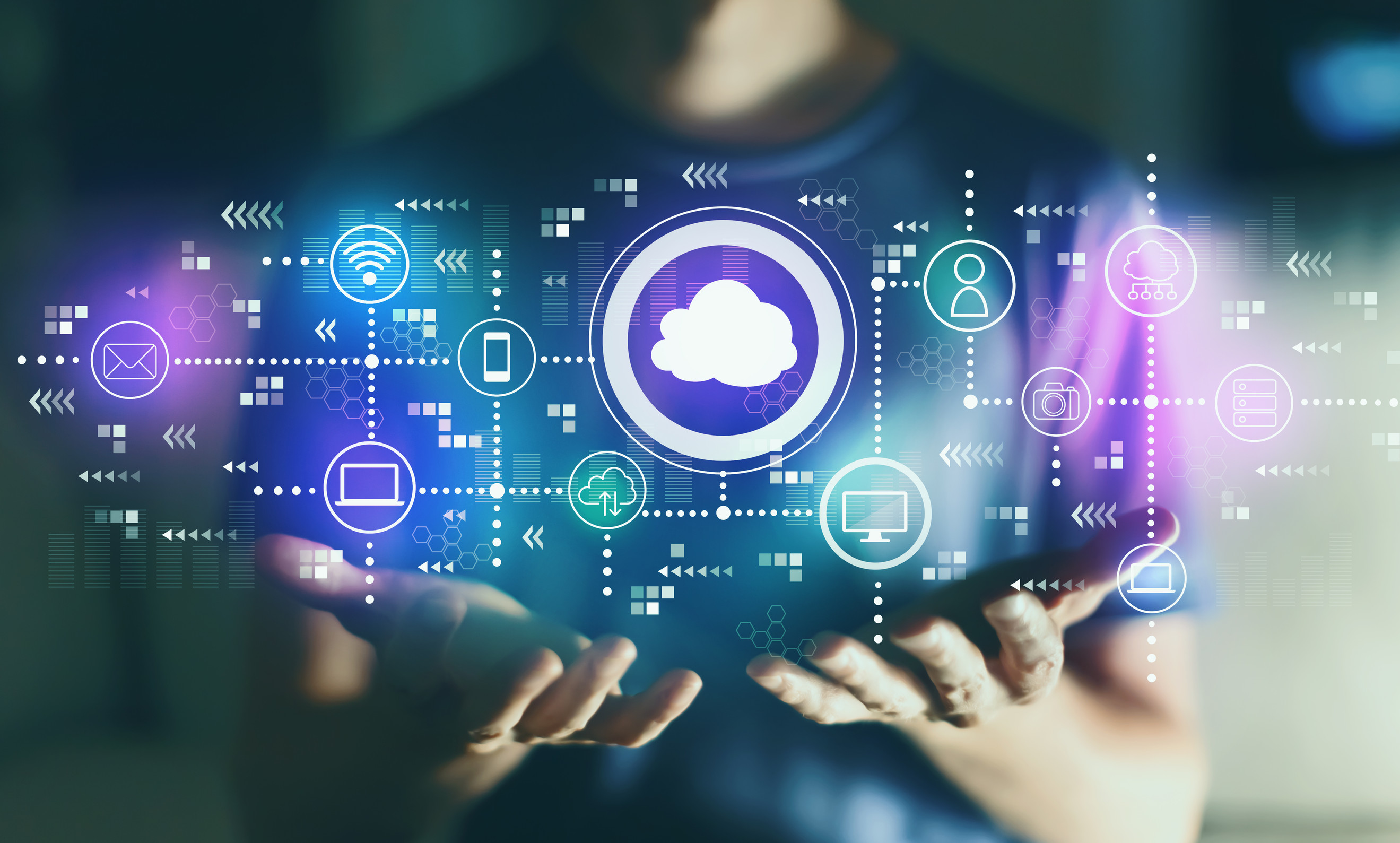 Concept of technogies being integrated together